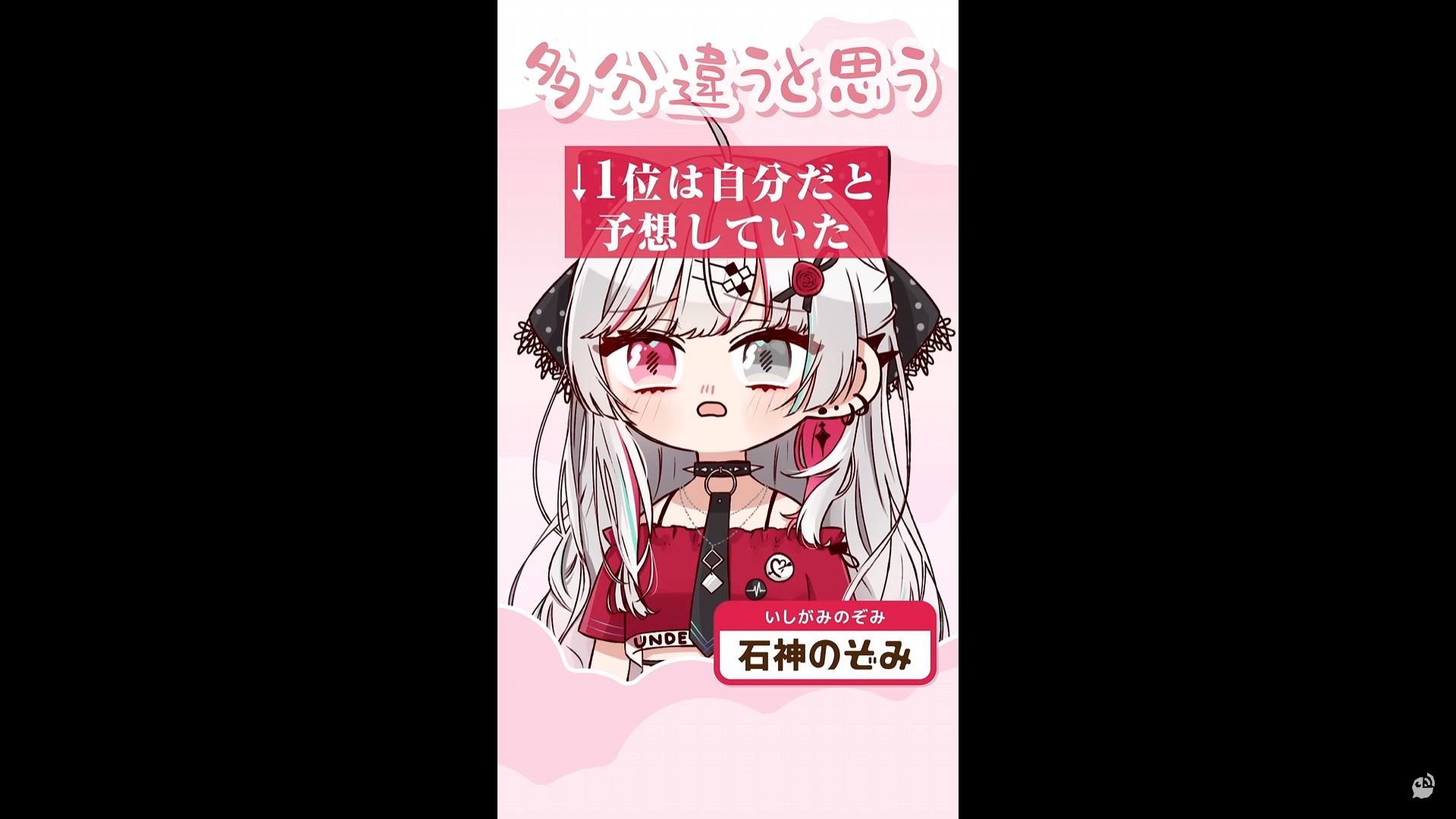 にじさんじ公式からShorts動画が投稿される